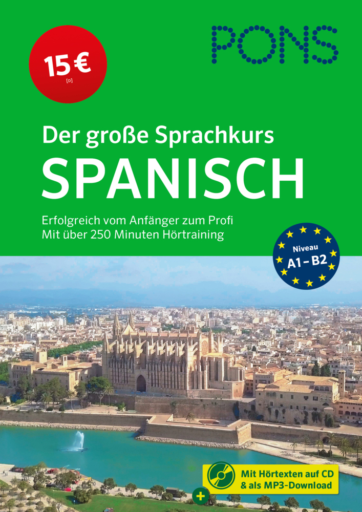 Cover: 9783125623798 | PONS Der große Sprachkurs Spanisch, m. MP3-CD | Taschenbuch | Deutsch