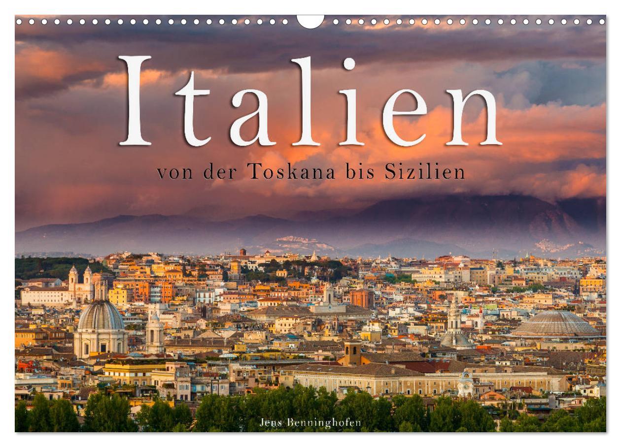 Cover: 9783435284924 | Italien von der Toskana nach Sizilien (Wandkalender 2025 DIN A3...