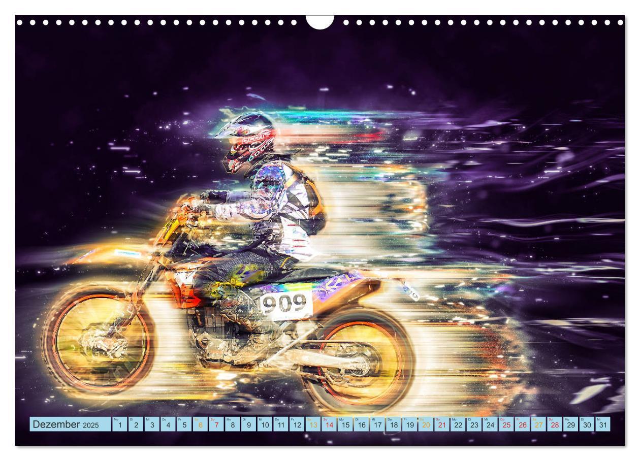 Bild: 9783435409891 | Motocross - extrem cool (Wandkalender 2025 DIN A3 quer), CALVENDO...