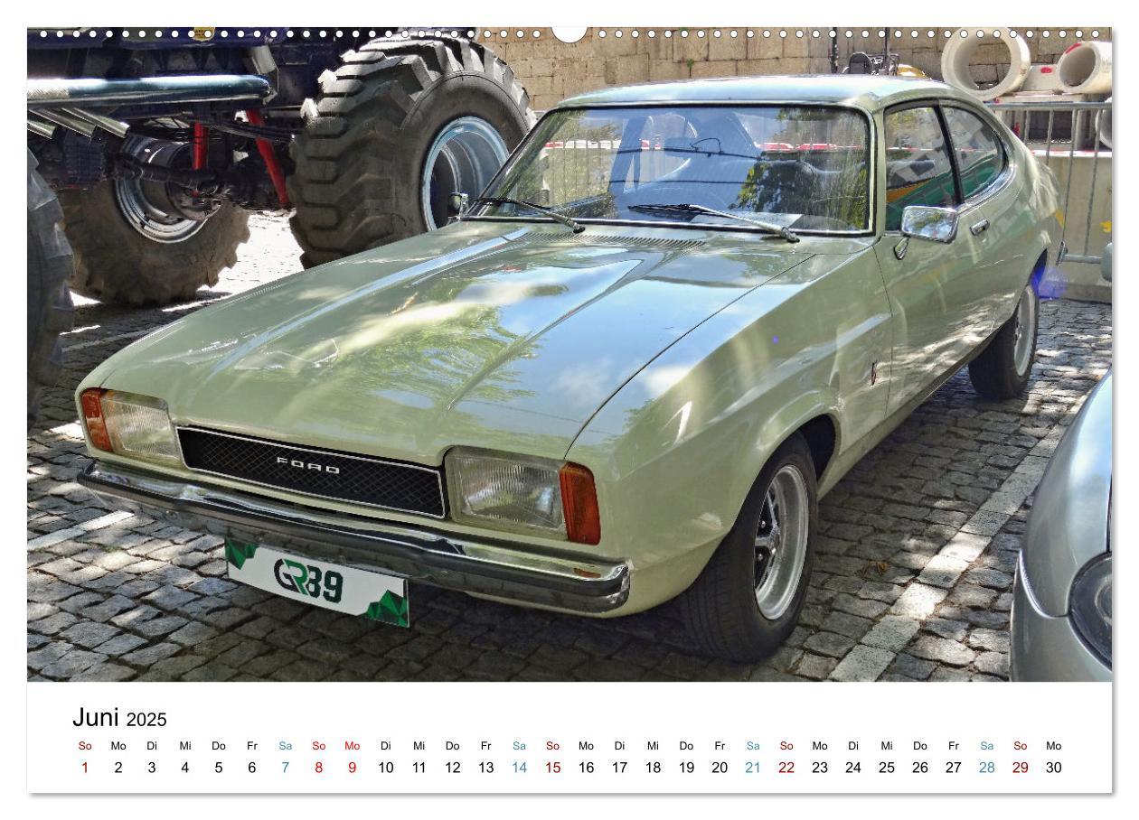 Bild: 9783383854101 | Autos der 70er (Wandkalender 2025 DIN A2 quer), CALVENDO...