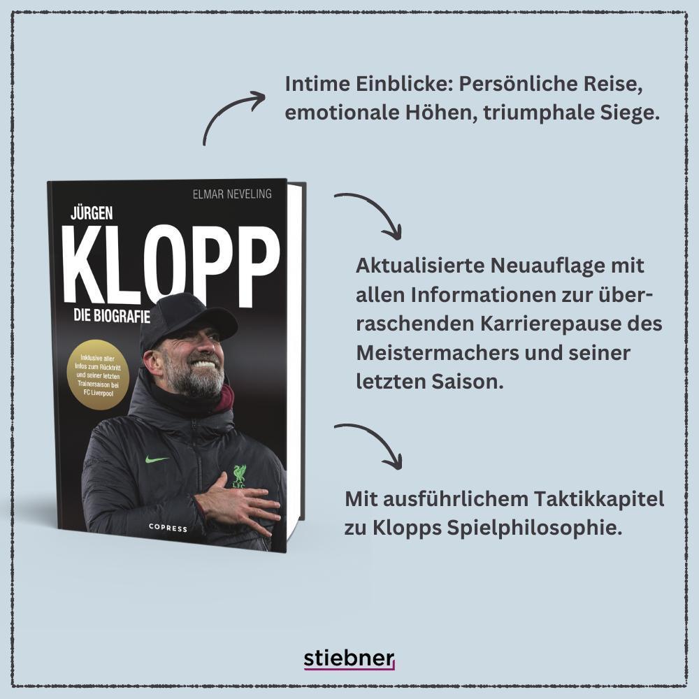 Bild: 9783767913059 | Jürgen Klopp | Elmar Neveling | Buch | 400 S. | Deutsch | 2024