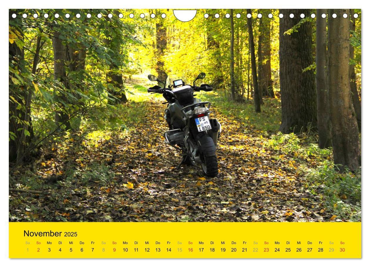 Bild: 9783435521913 | Freude an - Spaß mit der BMW GS (Wandkalender 2025 DIN A4 quer),...