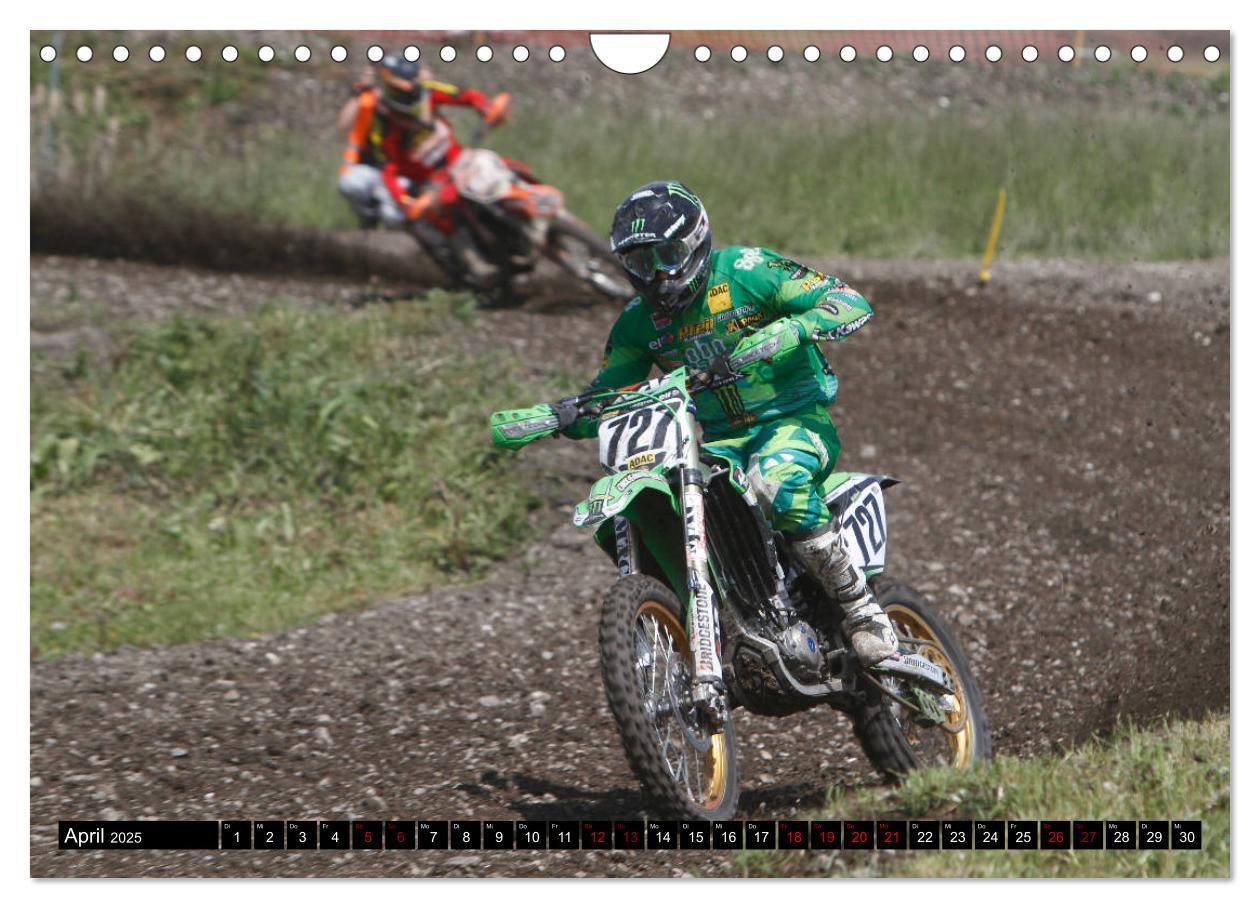 Bild: 9783435131921 | Moto Cross (Wandkalender 2025 DIN A4 quer), CALVENDO Monatskalender