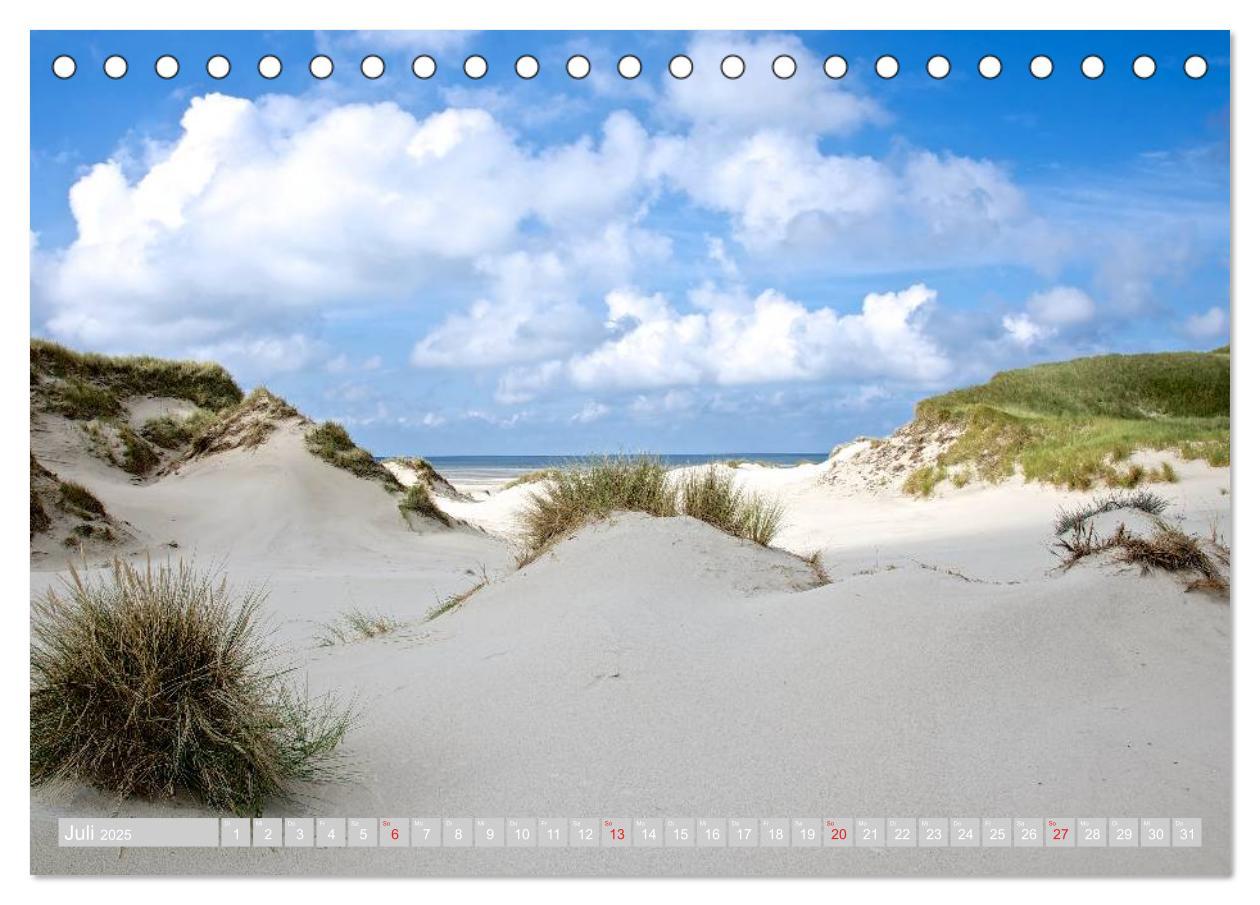 Bild: 9783435714285 | Amrum, die Perle in der Nordsee (Tischkalender 2025 DIN A5 quer),...