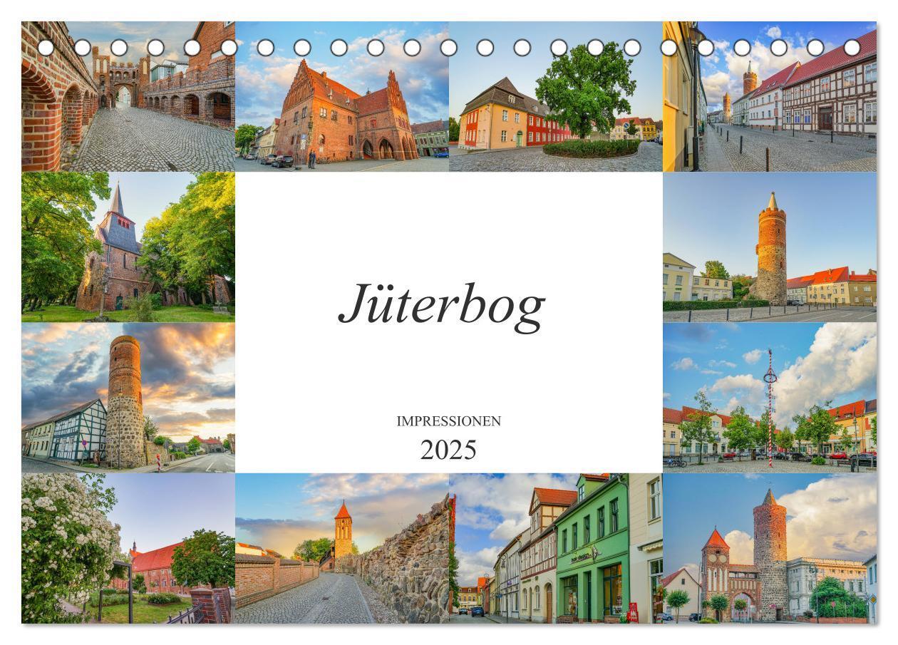 Cover: 9783435223503 | Jüterbog Impressionen (Tischkalender 2025 DIN A5 quer), CALVENDO...