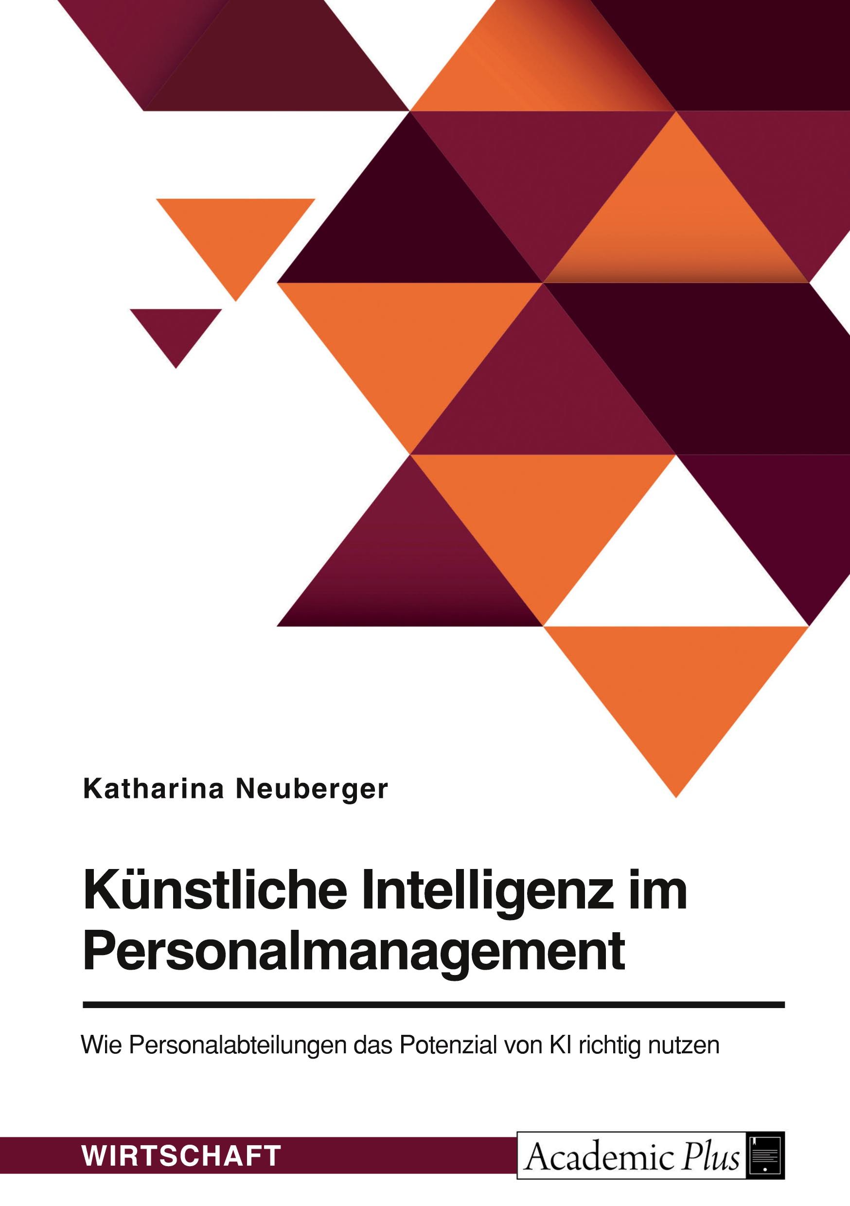 Cover: 9783389095768 | Künstliche Intelligenz im Personalmanagement | Katharina Neuberger