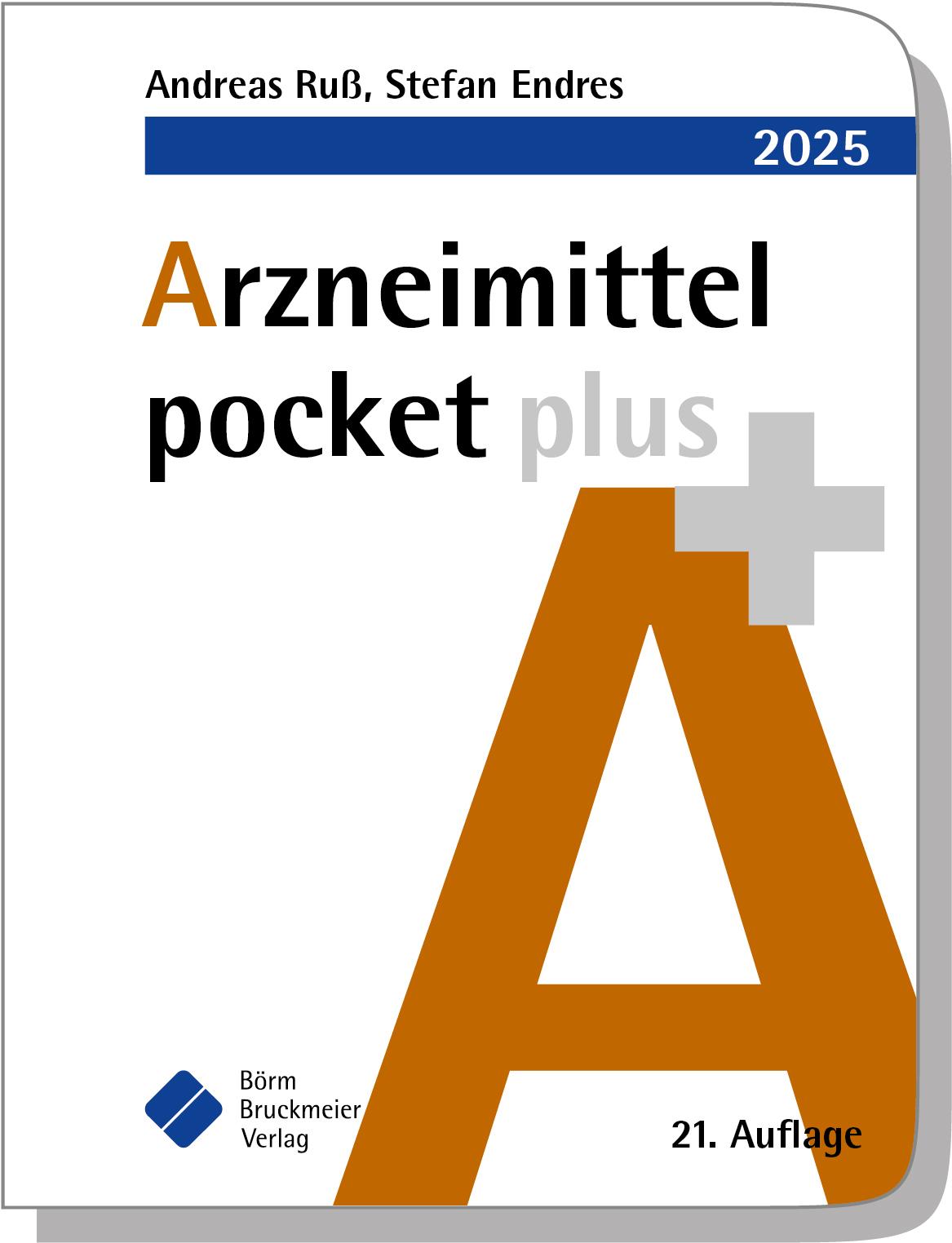 Cover: 9783898628501 | Arzneimittel pocket plus 2025 | Andreas Ruß (u. a.) | Taschenbuch