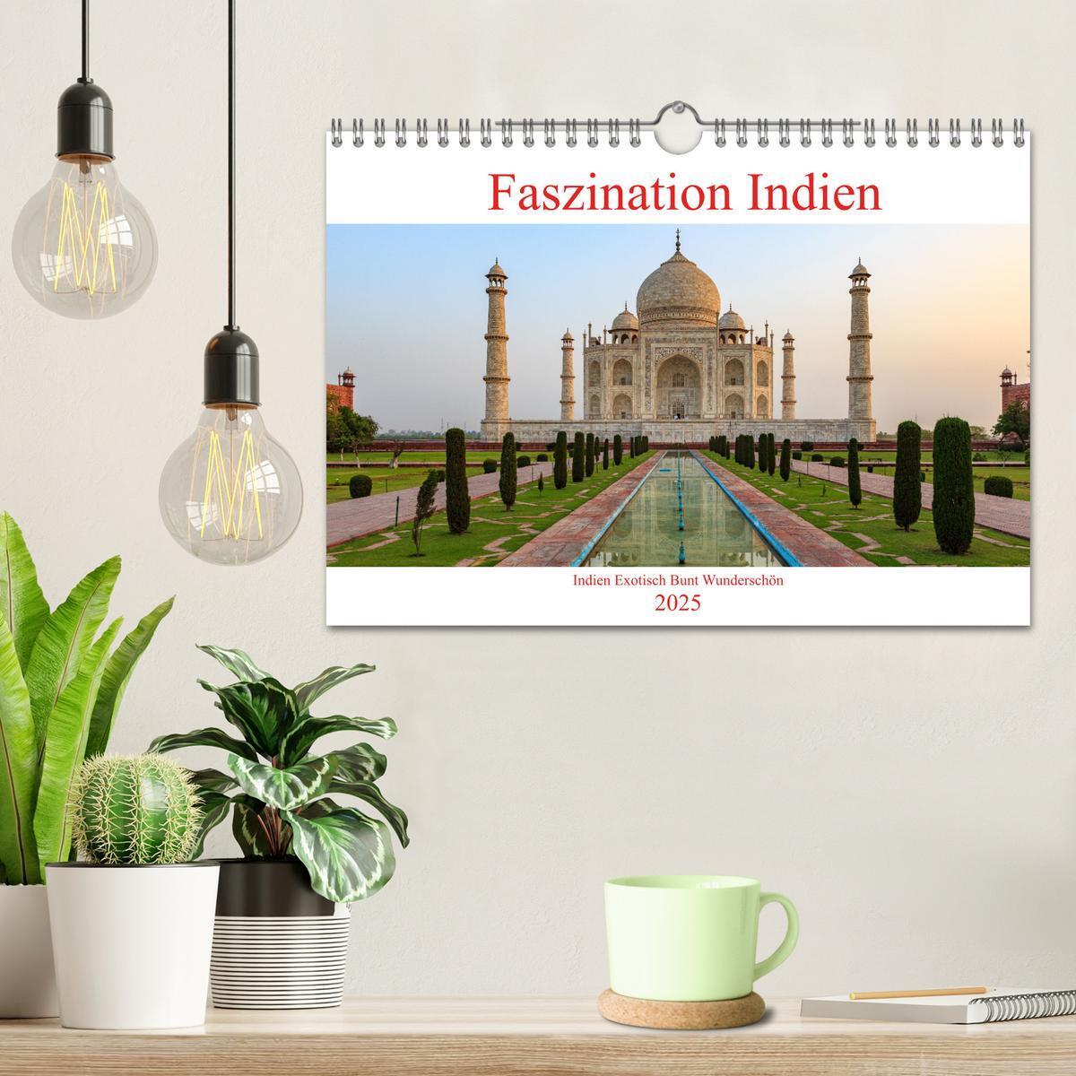 Bild: 9783435050673 | Faszination Indien (Wandkalender 2025 DIN A4 quer), CALVENDO...