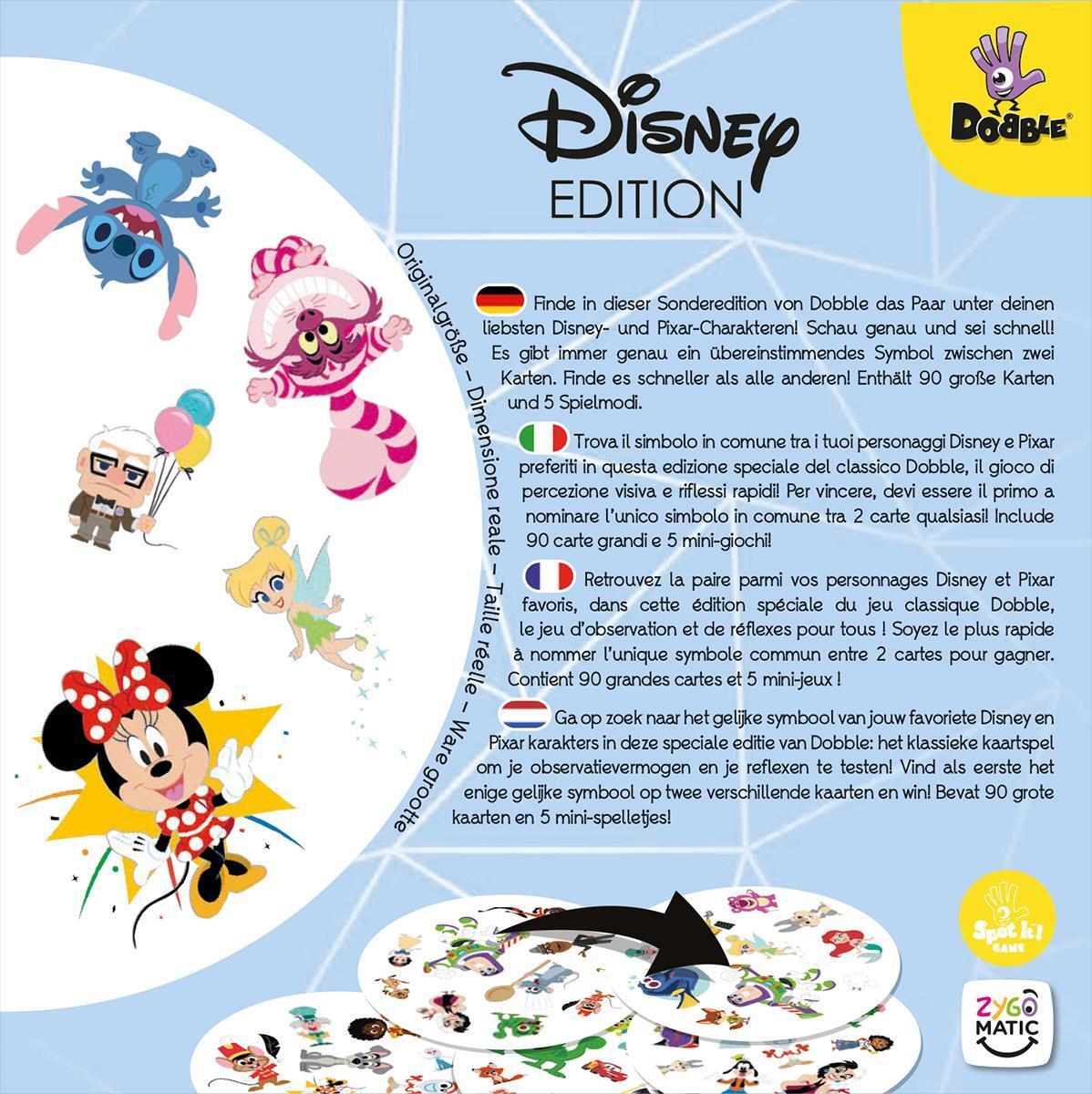 Bild: 3558380099390 | Dobble Disney Edition | Denis Blanchot (u. a.) | Spiel | ZYGD0044