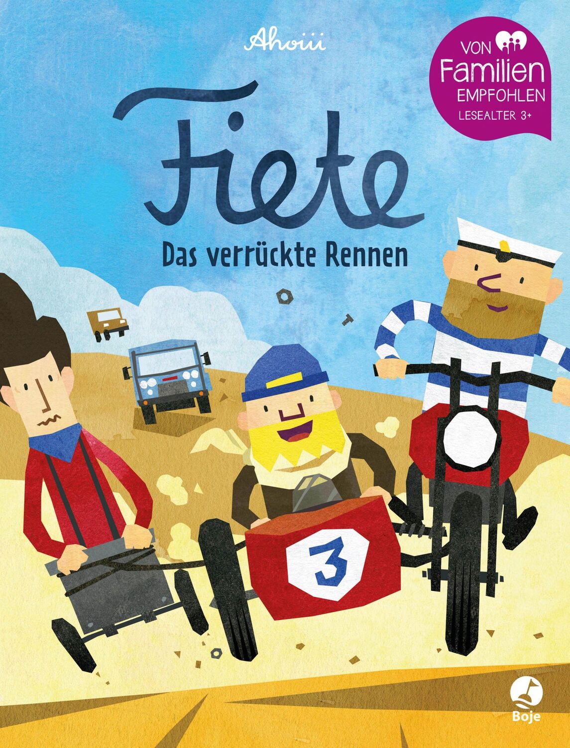 Cover: 9783414824523 | Fiete - Das verrückte Rennen | Band 3 | Ahoiii Entertainment UG | Buch