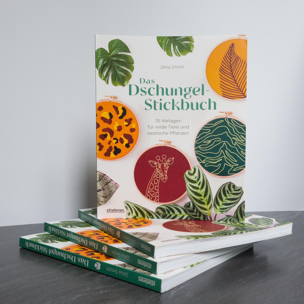 Bild: 9783830721369 | Das Dschungel-Stickbuch | Zélia Smith | Taschenbuch | 128 S. | Deutsch