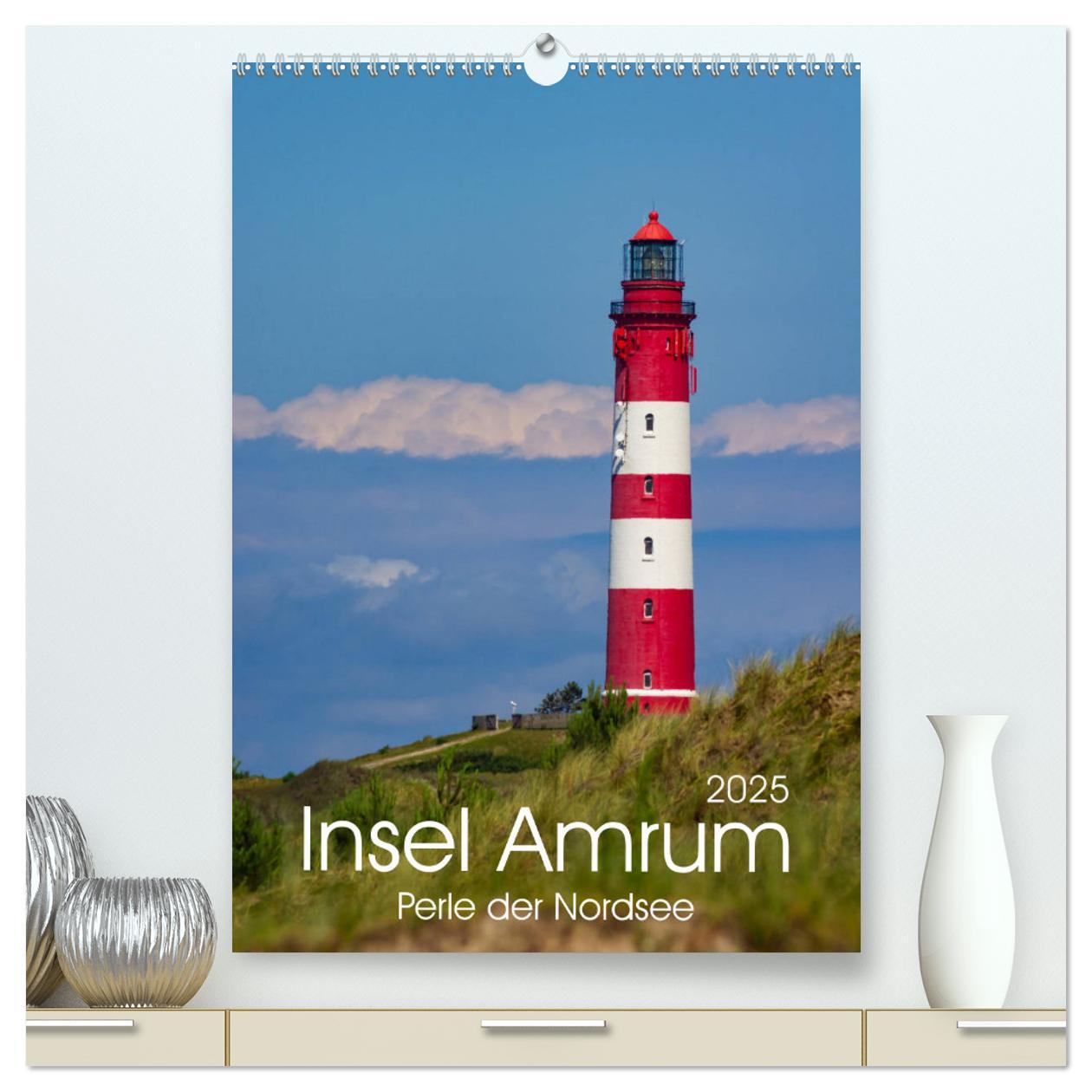 Cover: 9783457076675 | Insel Amrum (hochwertiger Premium Wandkalender 2025 DIN A2 hoch),...