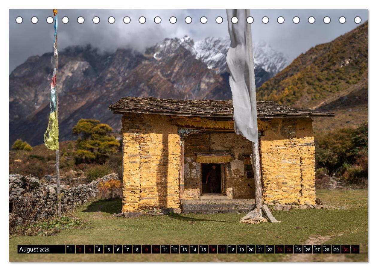 Bild: 9783383836428 | Nepal Tsum Valley - Tal des Glücks (Tischkalender 2025 DIN A5...