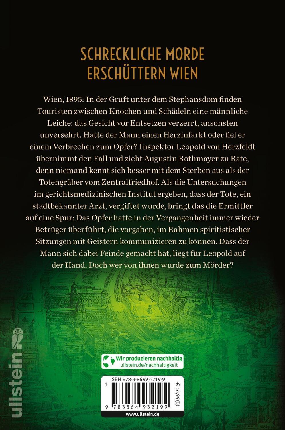 Rückseite: 9783864932199 | Der Totengräber und der Mord in der Krypta | Oliver Pötzsch | Buch