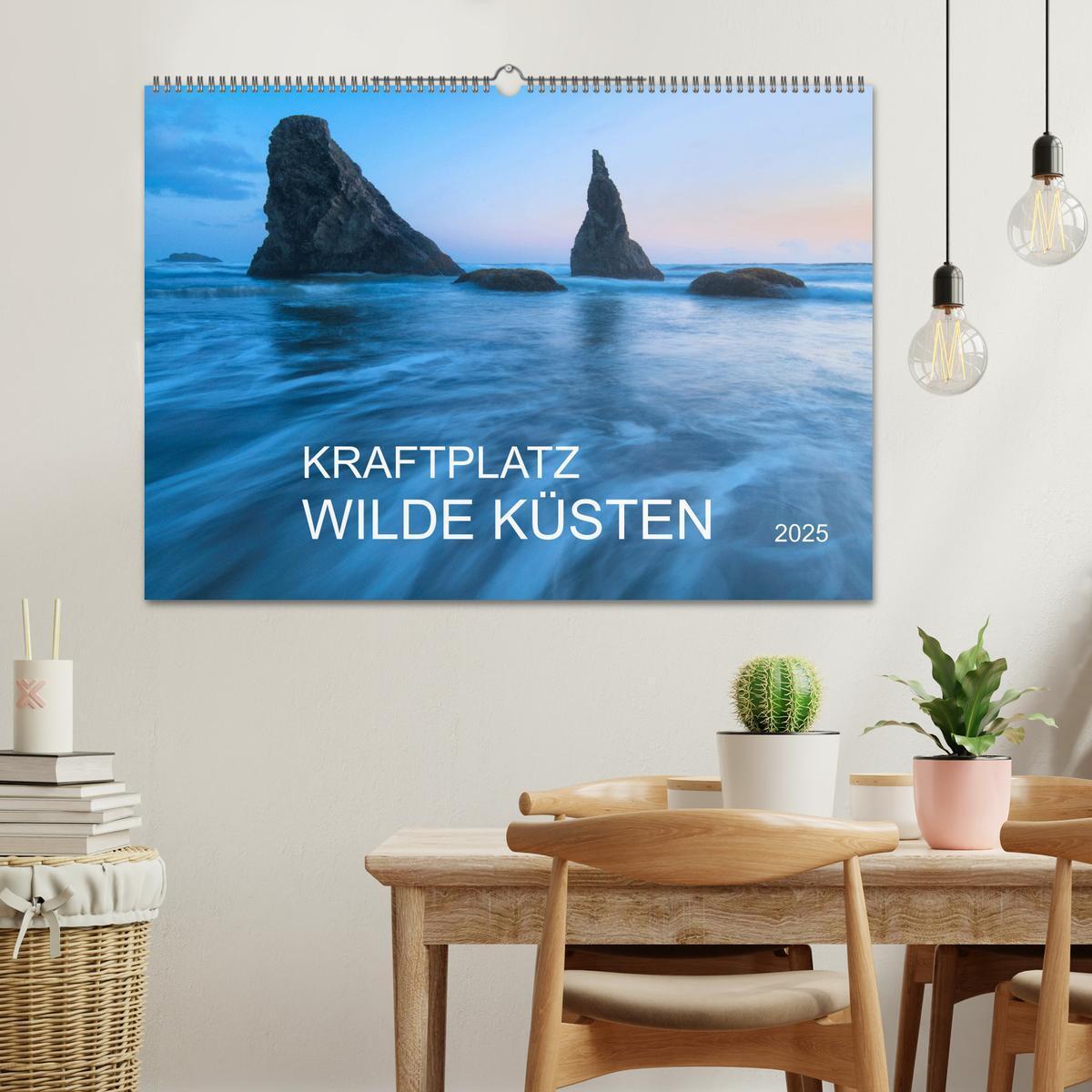 Bild: 9783457179352 | Kraftplatz Wilde Küsten (Wandkalender 2025 DIN A2 quer), CALVENDO...