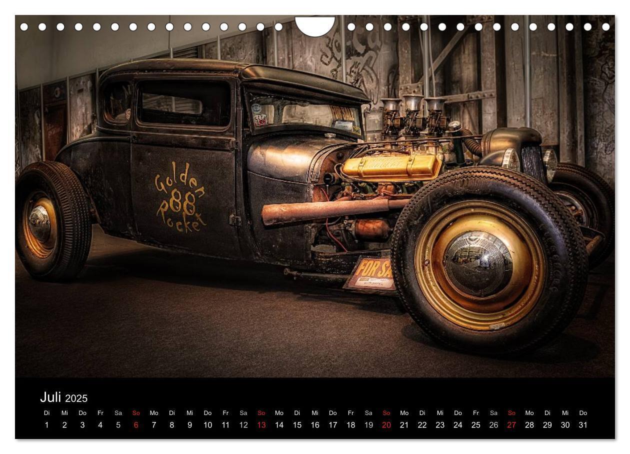 Bild: 9783435665280 | Außergewöhnliche Autos - Hot Rods (Wandkalender 2025 DIN A4 quer),...