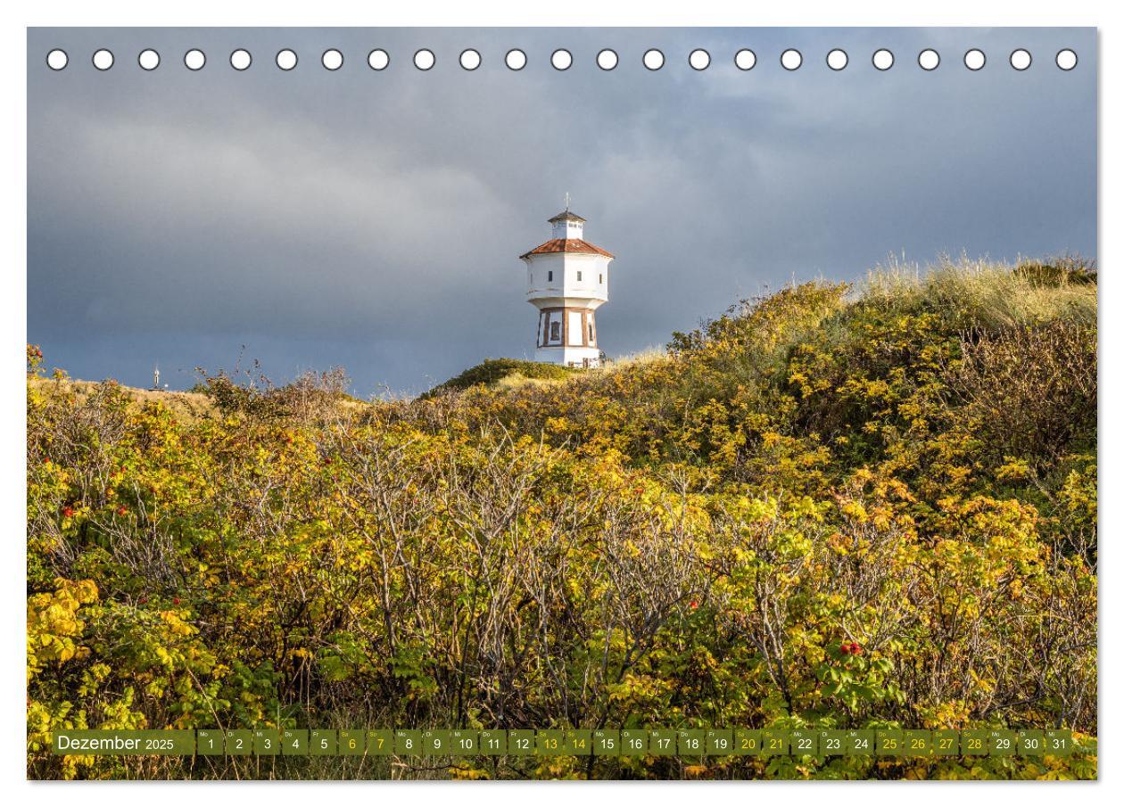 Bild: 9783435072835 | Am Strand von Langeoog (Tischkalender 2025 DIN A5 quer), CALVENDO...