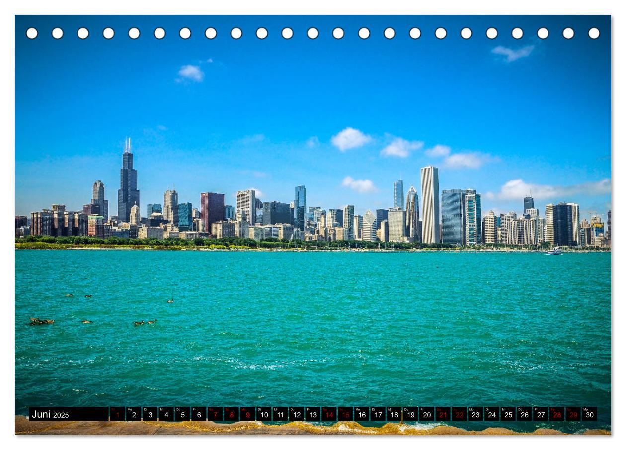 Bild: 9783435357932 | Chicago Impressionen (Tischkalender 2025 DIN A5 quer), CALVENDO...