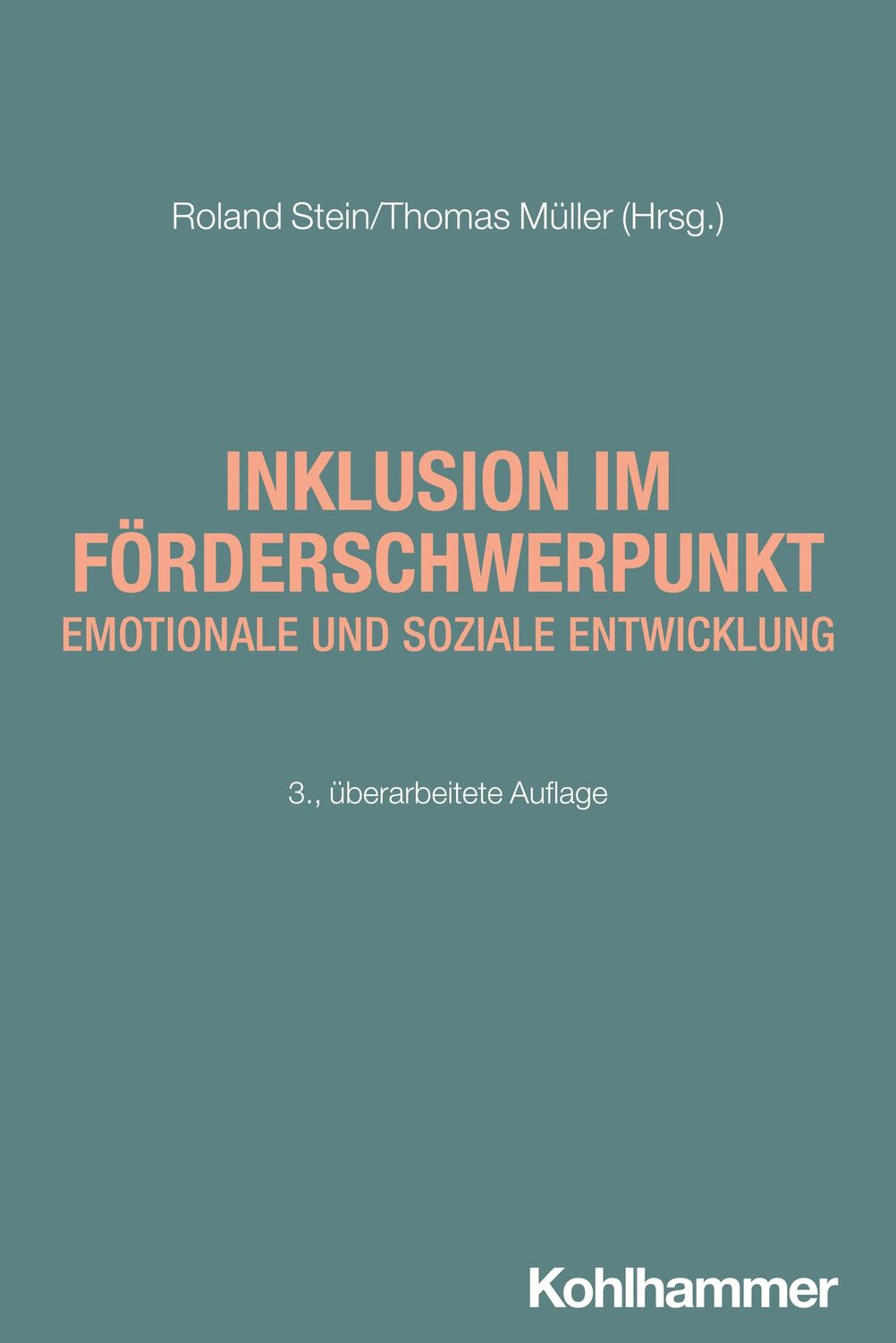 Cover: 9783170453043 | Inklusion im Förderschwerpunkt emotionale und soziale Entwicklung