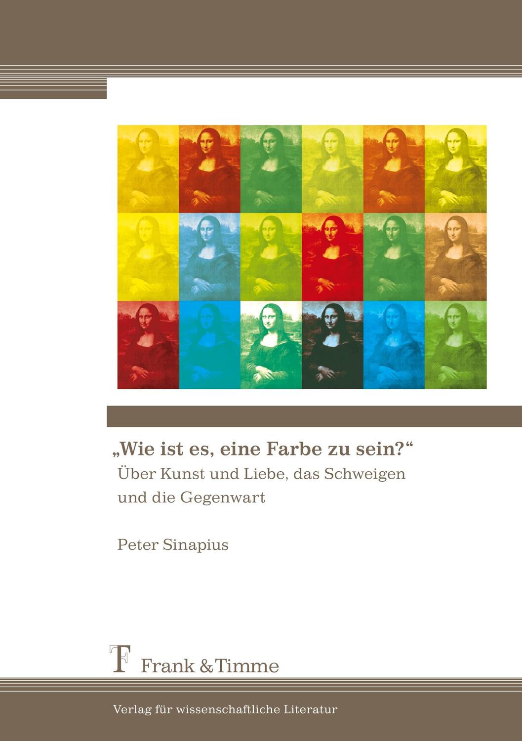 Cover: 9783865965028 | "Wie ist es, eine Farbe zu sein?" | Peter Sinapius | Taschenbuch