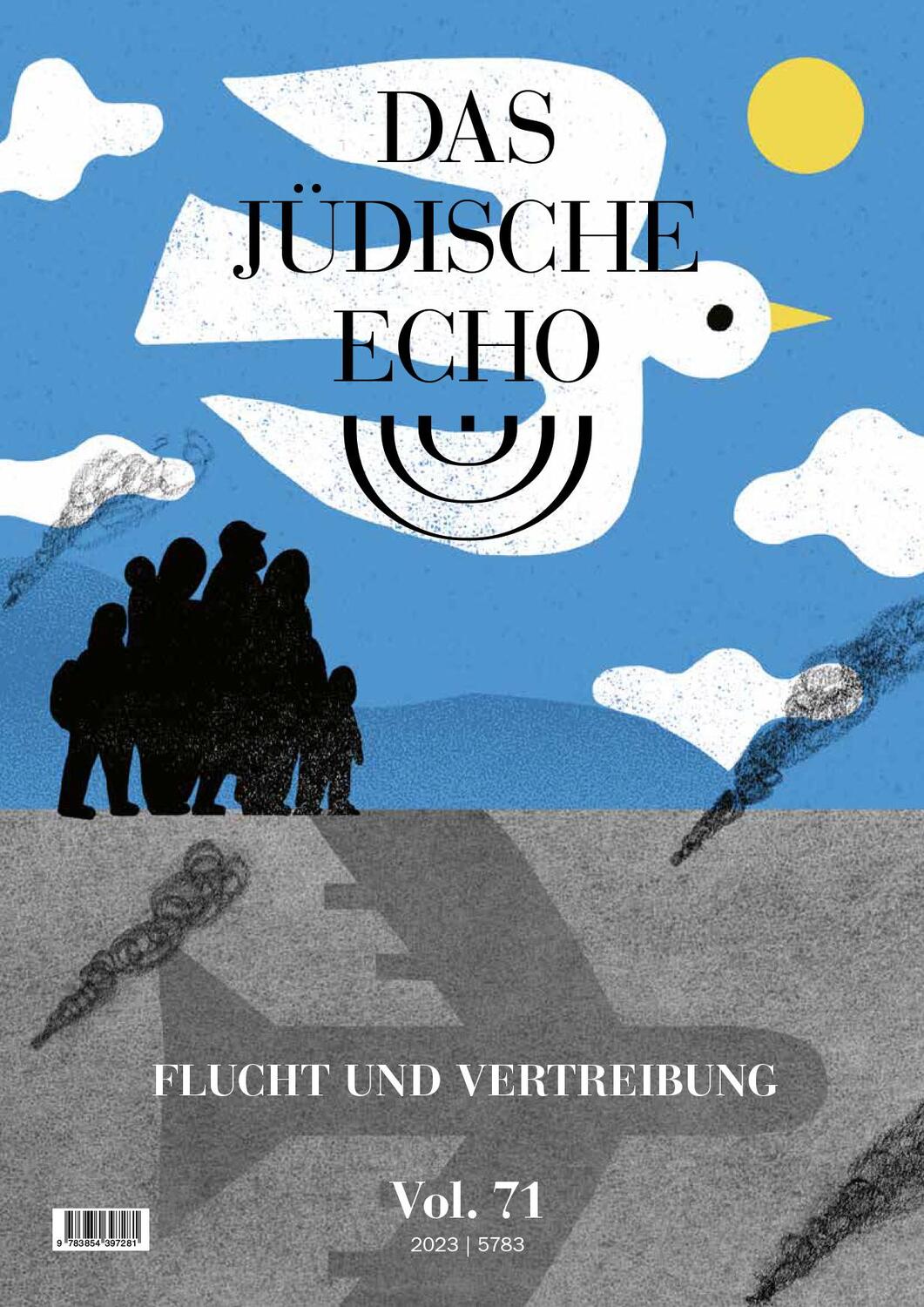 Cover: 9783854397281 | Das Jüdische Echo 2023 | Flucht und Vertreibung | Echo" | Taschenbuch