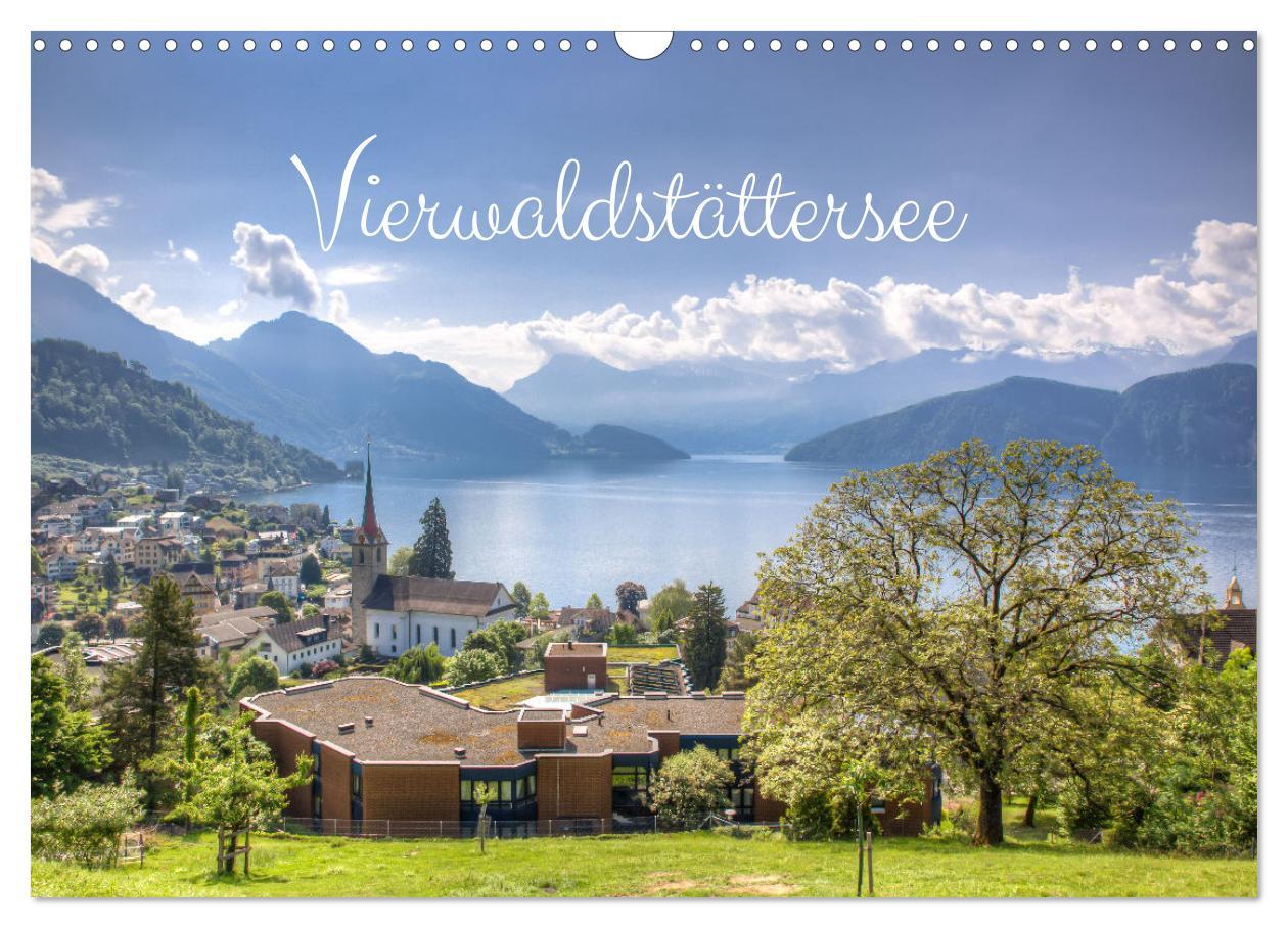 Cover: 9783383966132 | Vierwaldstättersee (Wandkalender 2025 DIN A3 quer), CALVENDO...