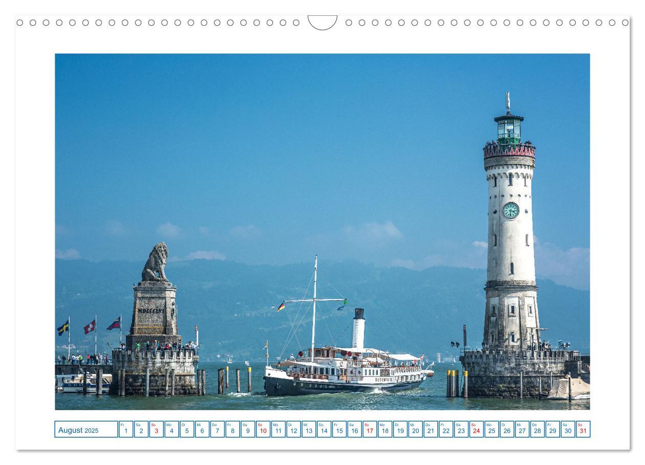 Bild: 9783457144169 | Insel Lindau - Bayerische Perle im Bodensee (Wandkalender 2025 DIN...