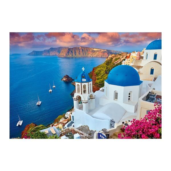 Bild: 3760124870527 | Calypto Santorini 1000 Teile Puzzle | Spiel | In Spielebox | 3907052