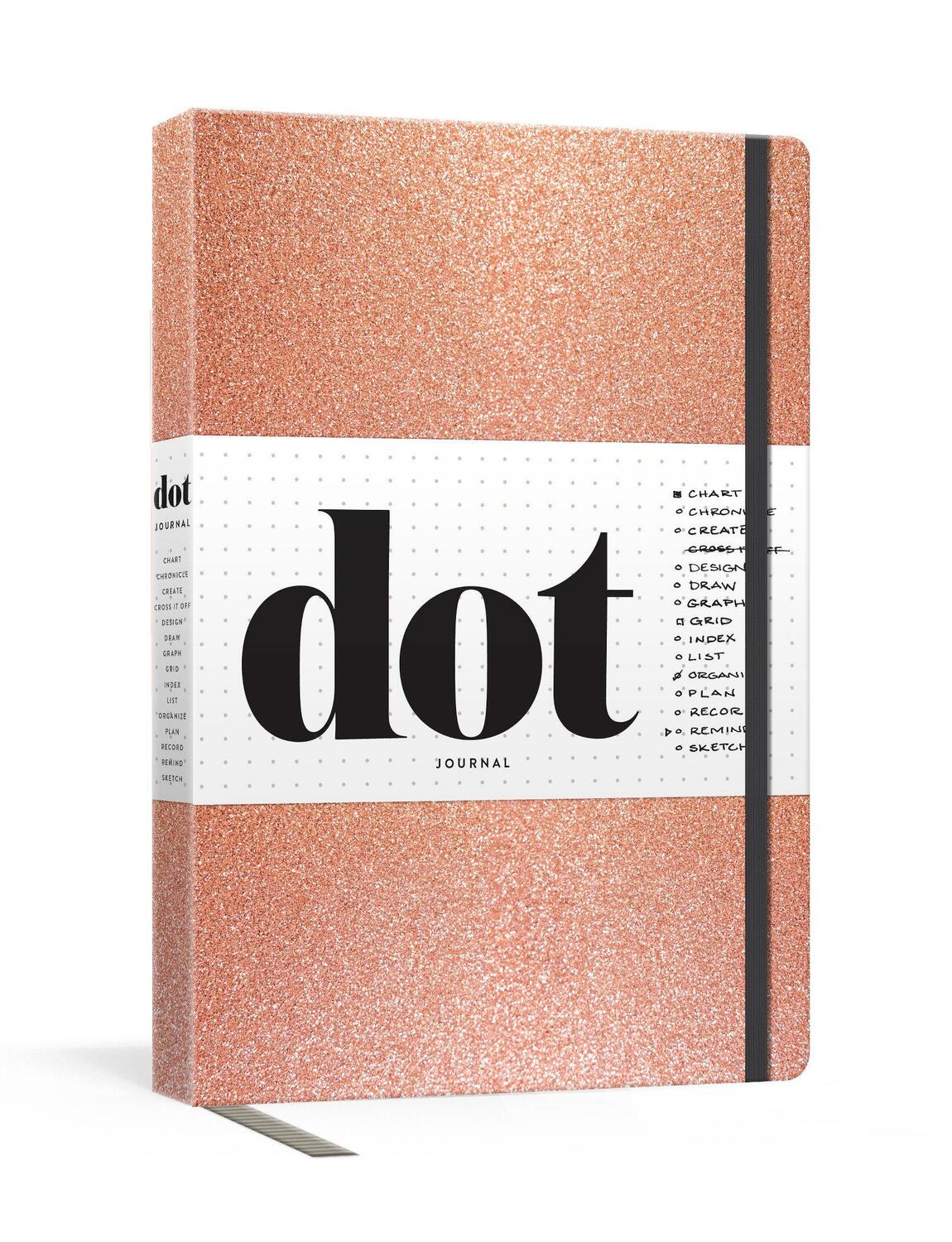 Cover: 9780593139387 | Dot Journal (Rose Gold) | Potter Gift | Notizbuch | Blankobuch | 2020