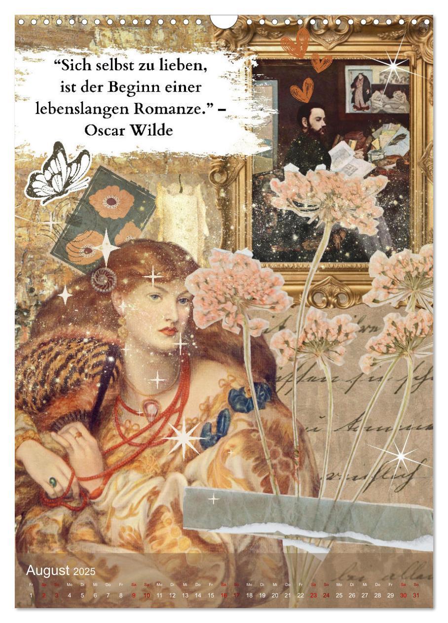 Bild: 9783457231050 | Vintage Vibes ¿ Frauen, Kunst und Worte (Wandkalender 2025 DIN A3...