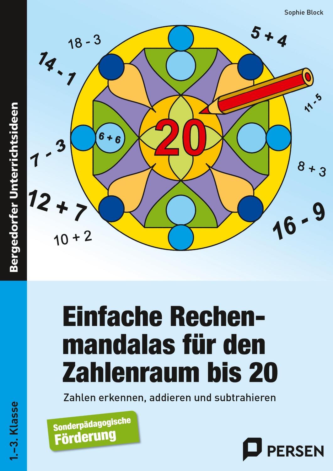 Cover: 9783403234609 | Einfache Rechenmandalas für den Zahlenraum bis 20 | Sophie Block