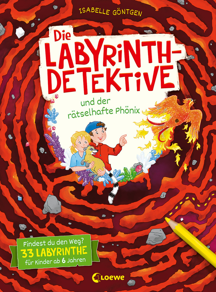 Cover: 9783743212817 | Die Labyrinth-Detektive und der rätselhafte Phönix | Rätseln | Buch