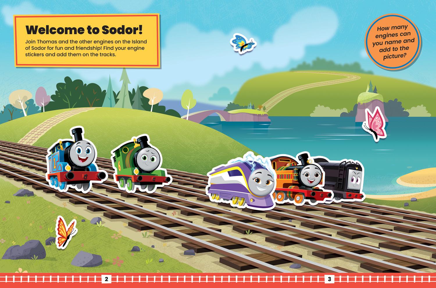 Bild: 9780755504534 | Thomas &amp; Friends: Speedy Sticker Scenes | Thomas &amp; Friends | Buch