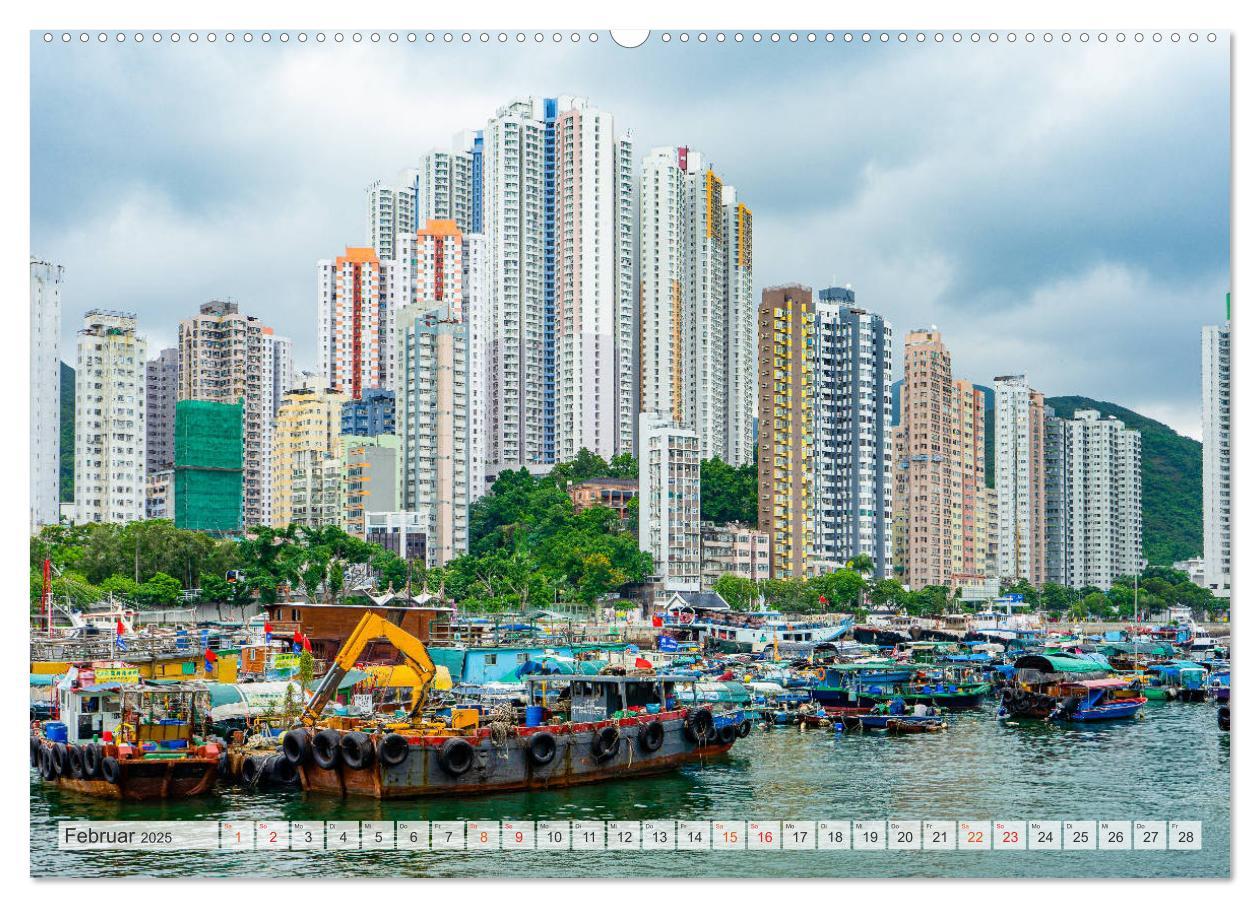 Bild: 9783435205844 | Hongkong Bilder einer Metropole (Wandkalender 2025 DIN A2 quer),...