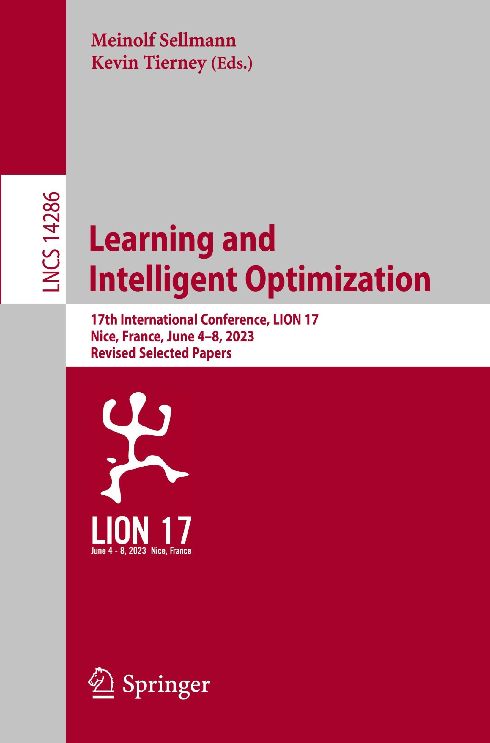 Cover: 9783031445040 | Learning and Intelligent Optimization | Kevin Tierney (u. a.) | Buch