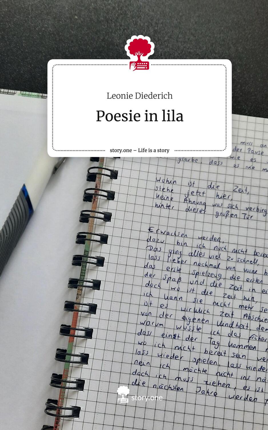 Cover: 9783711538055 | Poesie in lila. Life is a Story - story.one | Leonie Diederich | Buch