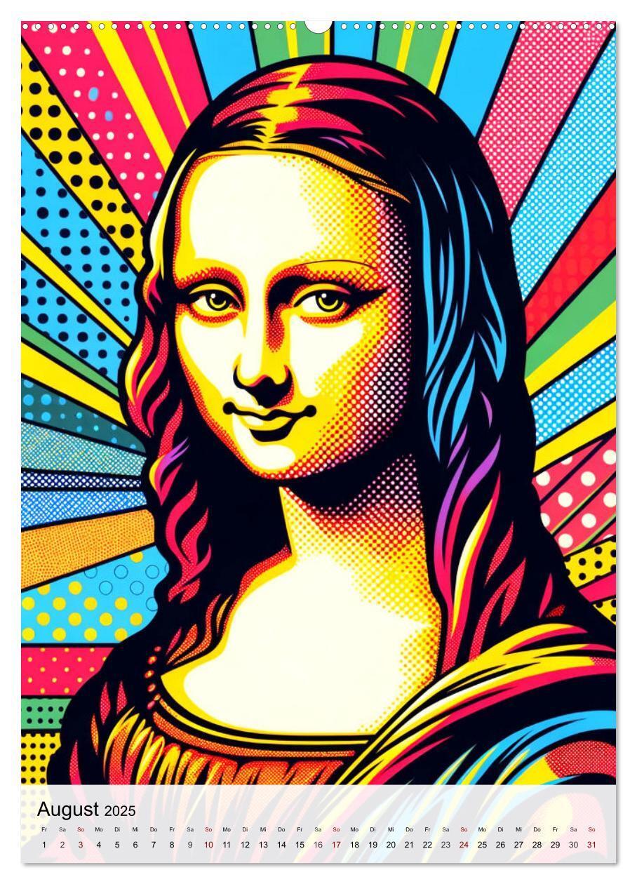 Bild: 9783383775208 | Pop Art - In der Ära der Künstlichen Intelligenz (Wandkalender 2025...