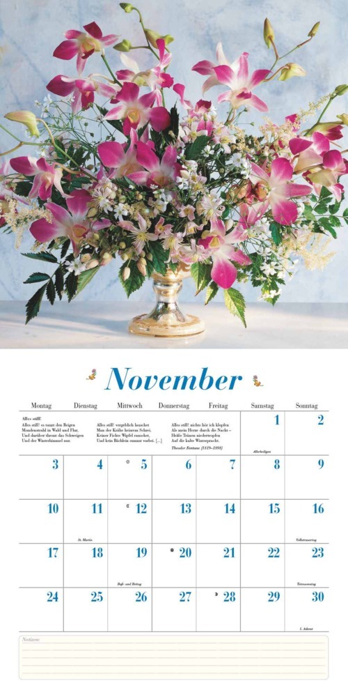 Bild: 4250809652832 | DUMONT - Blumenliebe 2025 Broschürenkalender, 30x30cm, Kalender mit...