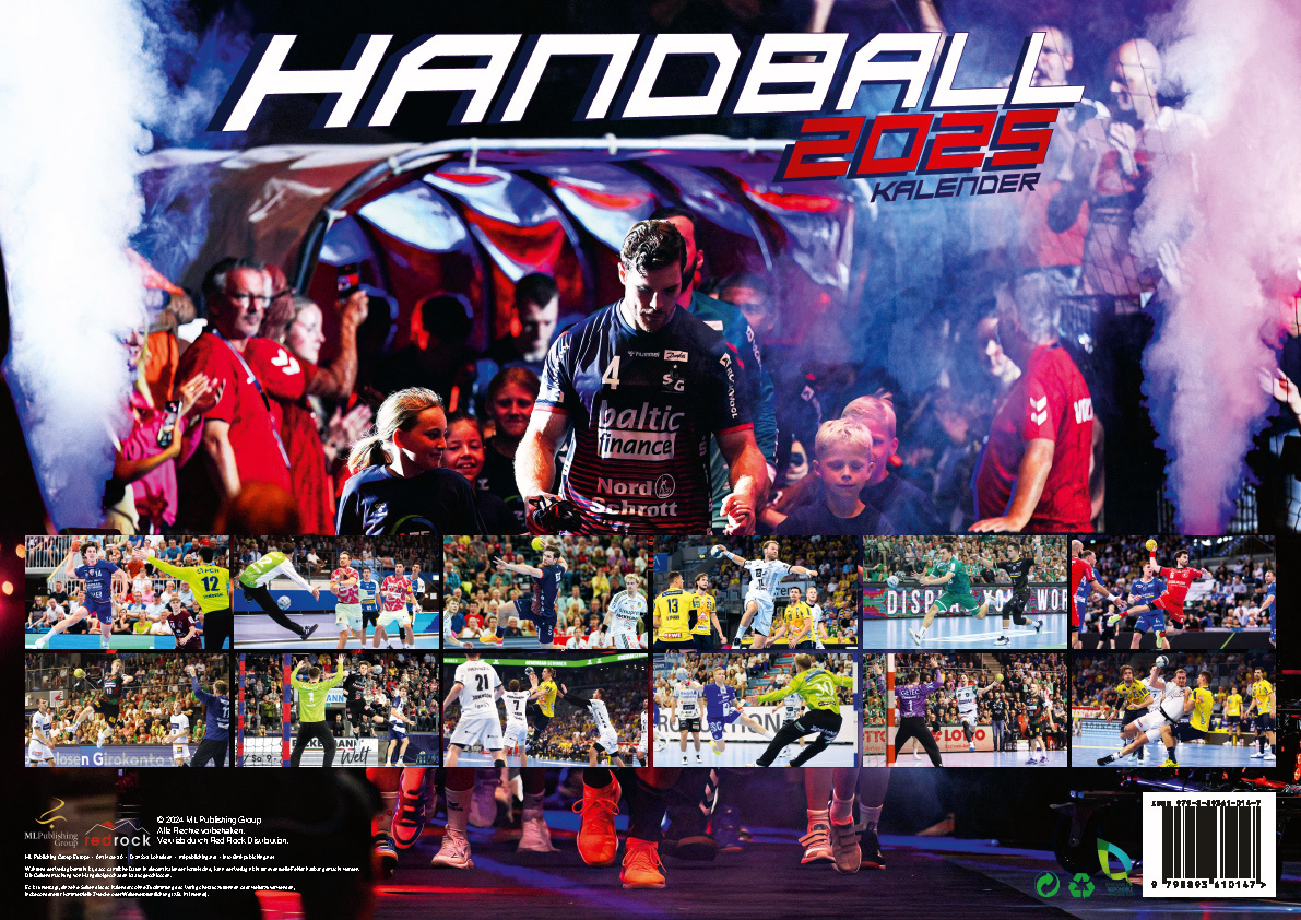 Bild: 9798893610147 | Handball 2025 Kalender | Kalender | 14 S. | Deutsch | 2025