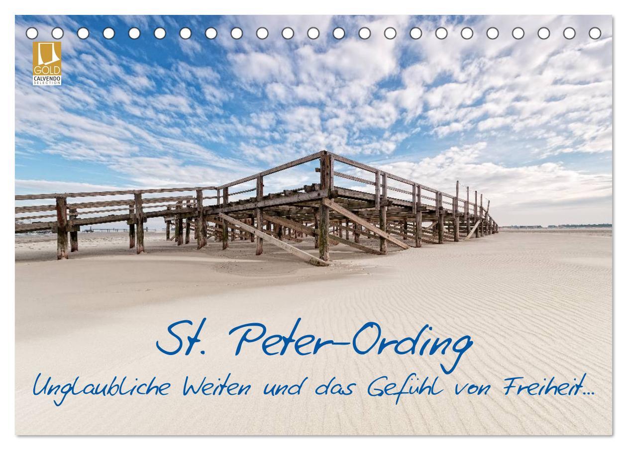 Cover: 9783435620791 | St. Peter-Ording (Tischkalender 2025 DIN A5 quer), CALVENDO...