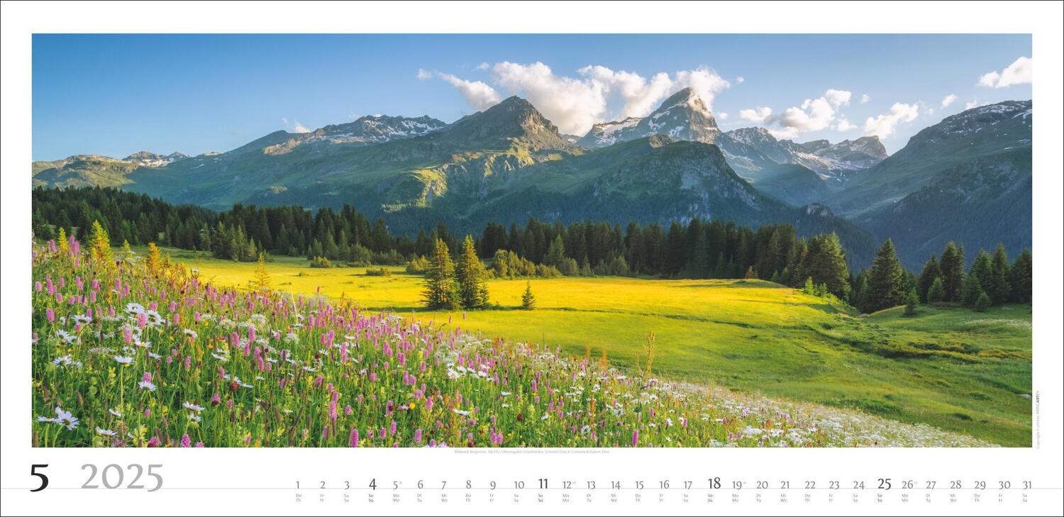 Bild: 9783839900215 | Alpenpanorama Kalender 2025 | Kalender | Spiralbindung | 14 S. | 2025