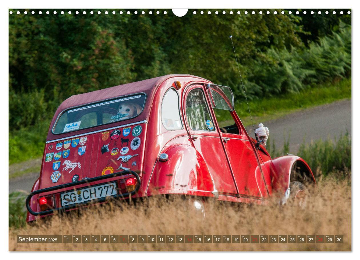 Bild: 9783435187713 | Citroën 2 CV - Zum Kippen zu schade (Wandkalender 2025 DIN A3...