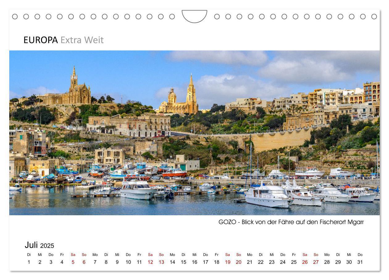 Bild: 9783435093809 | Impressionen aus GOZO - Panoramabilder (Wandkalender 2025 DIN A4...