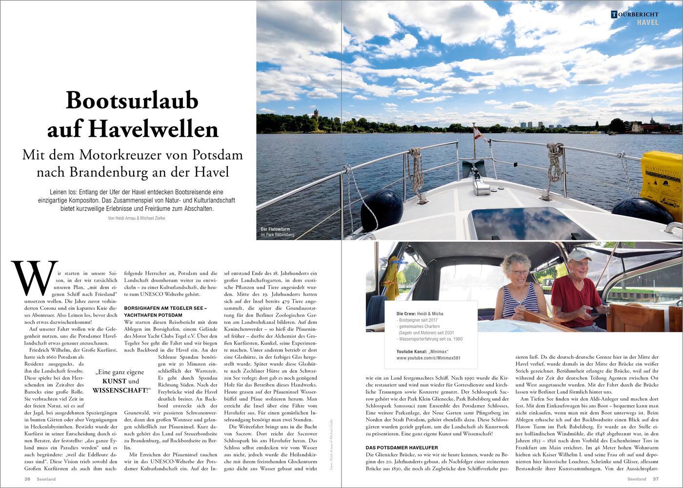 Bild: 9783946148340 | Seenland 2024 | Reisemagazin für Mecklenburg und Brandenburg | Buch