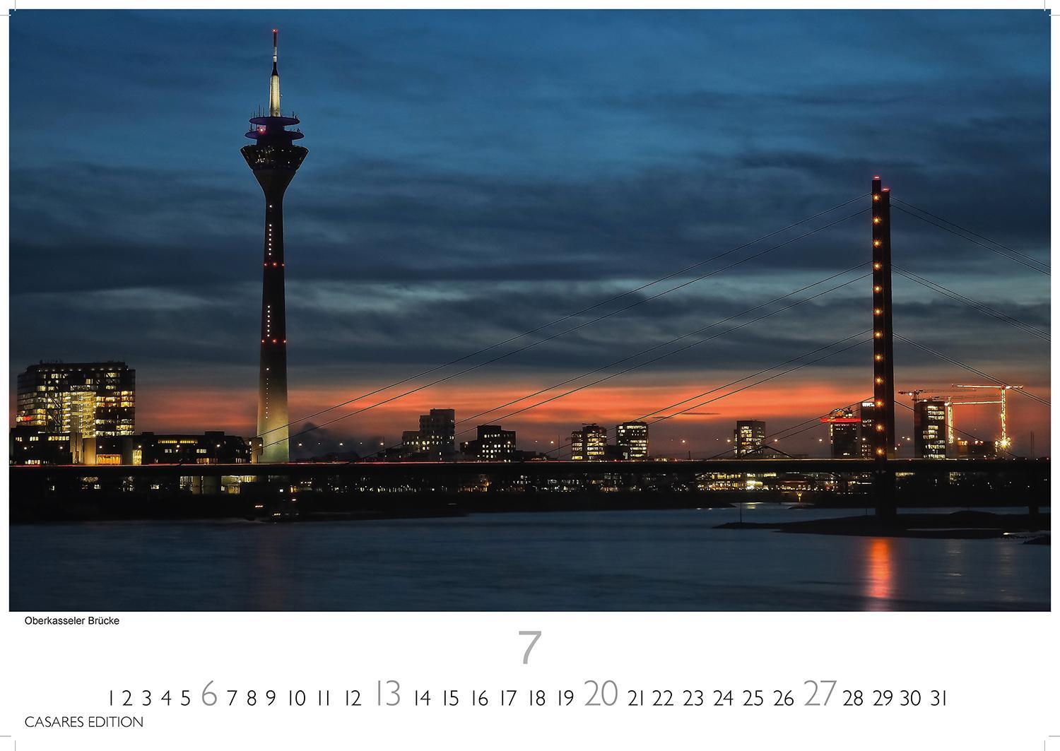 Bild: 9781835243008 | Düsseldorf 2025 L 35x50cm | Kalender | 14 S. | Deutsch | 2025