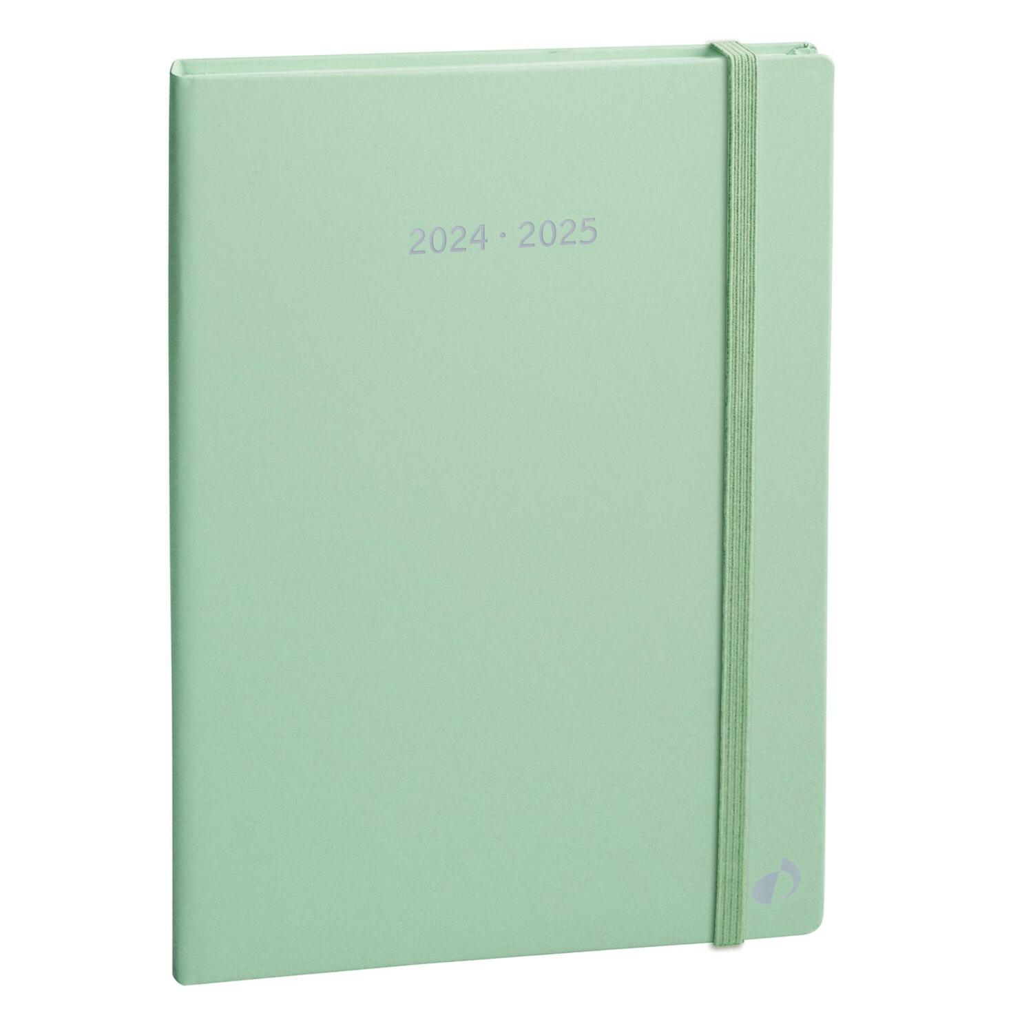 Cover: 3371010461127 | Plan Note 15 Pastel Grün 2025 | Kalender im Schreibtischformat | Vadis