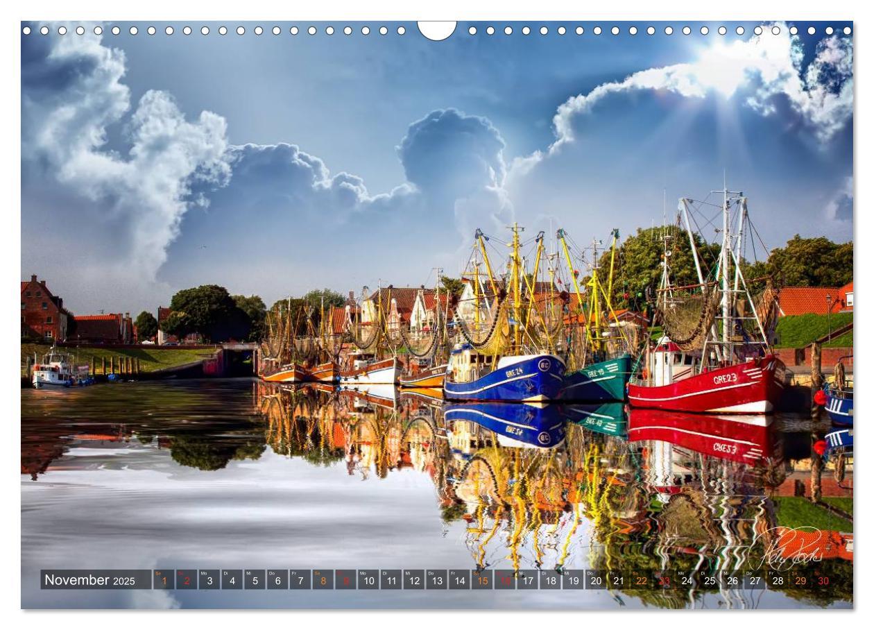 Bild: 9783435795376 | Ostfriesland, die alten Häfen - Greetsiel, Neuharlingersiel,...