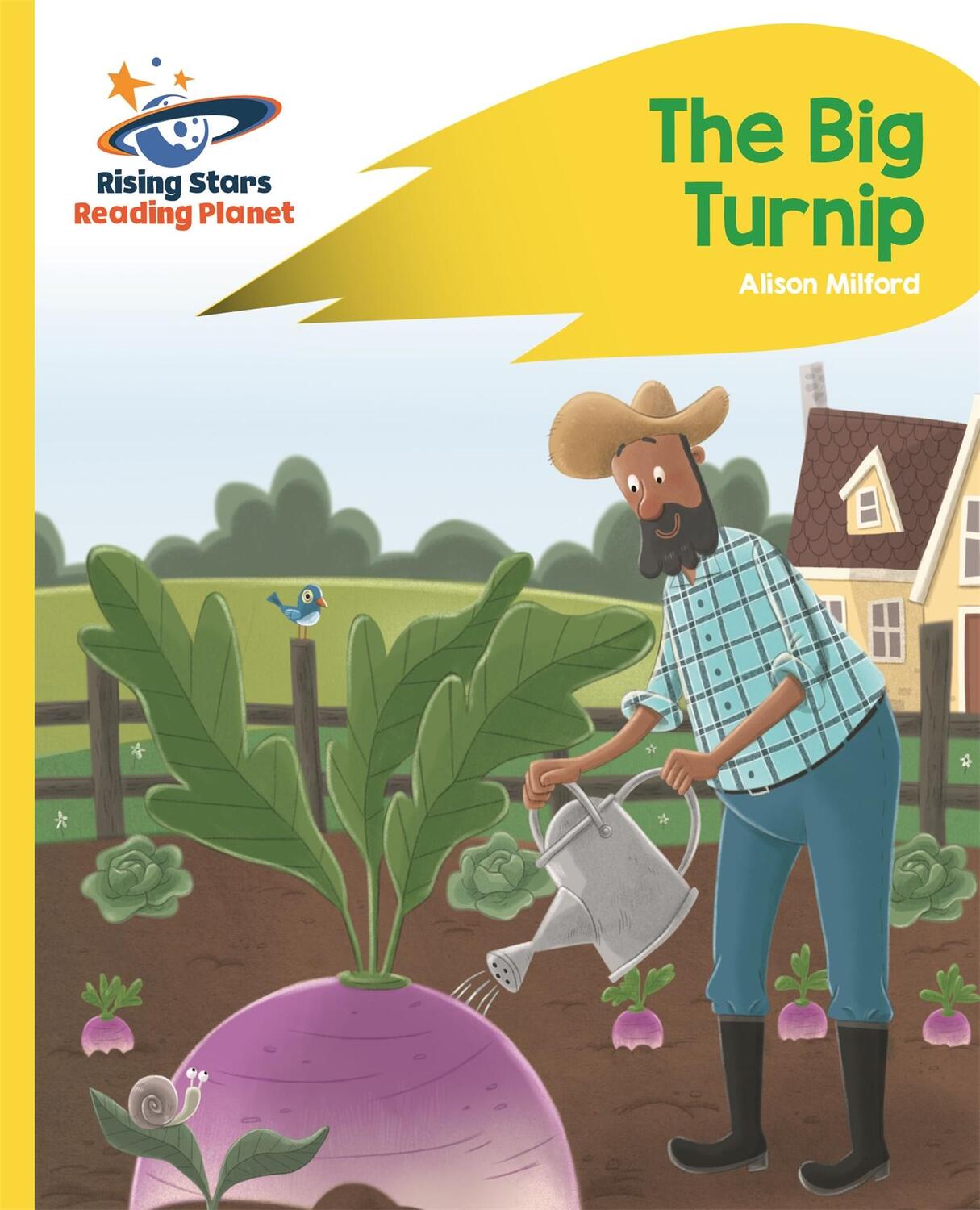 Cover: 9781471879777 | Reading Planet - The Big Turnip - Yellow: Rocket Phonics | Milford