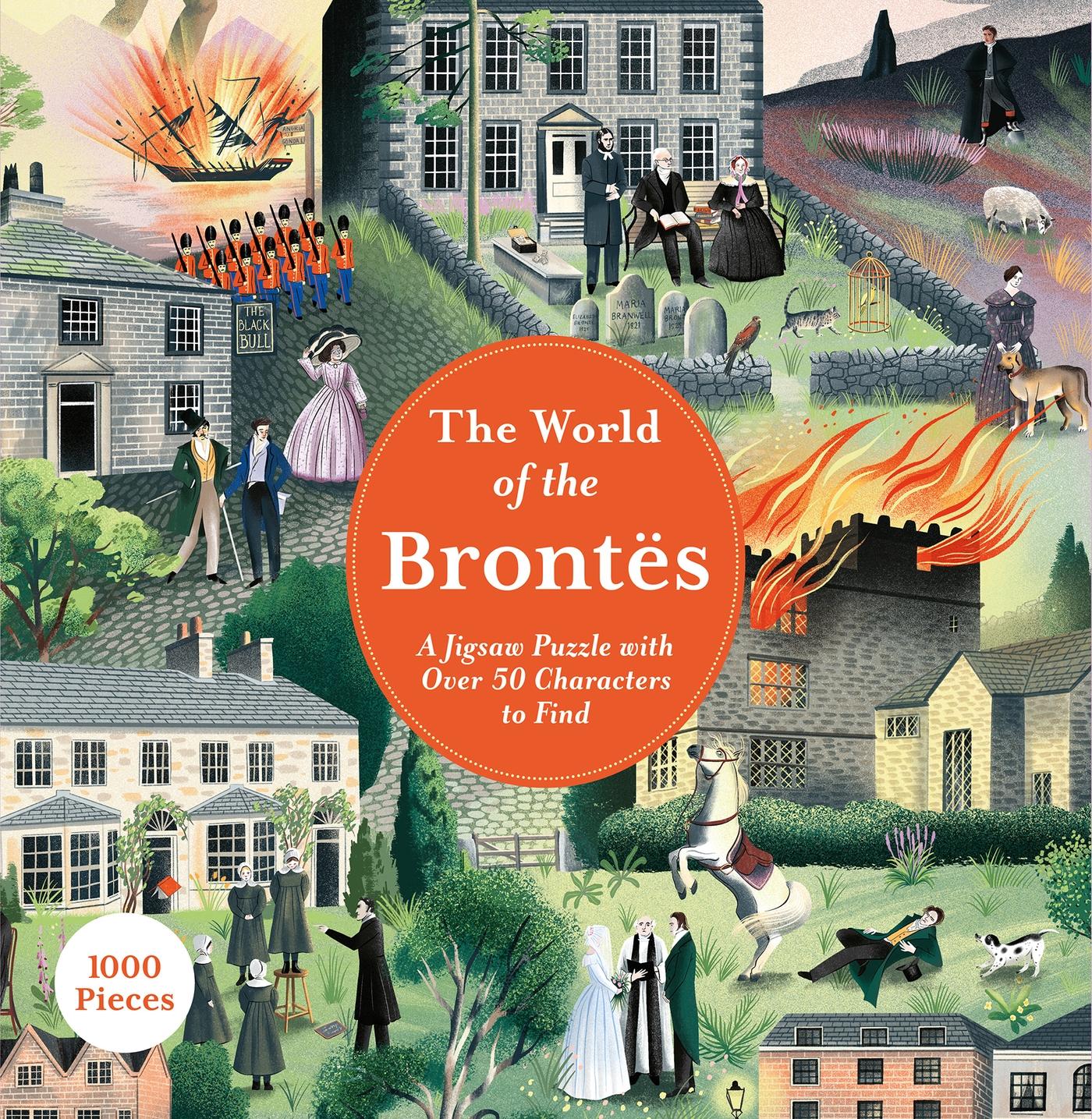 Cover: 9781399600118 | The World of the Brontës | A 1000-Piece Jigsaw Puzzle | Amber Adams