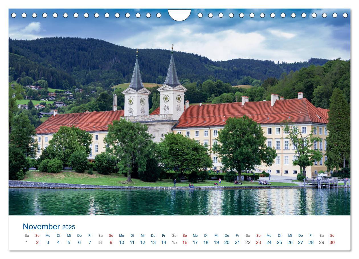 Bild: 9783435214112 | Schöner Tegernsee (Wandkalender 2025 DIN A4 quer), CALVENDO...